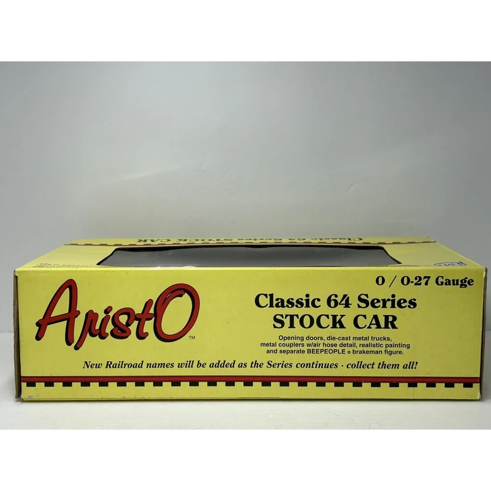 Aristo Craft Trains Classic 64 Series Chicago Burlington‎ Quincy Stock Car EUC